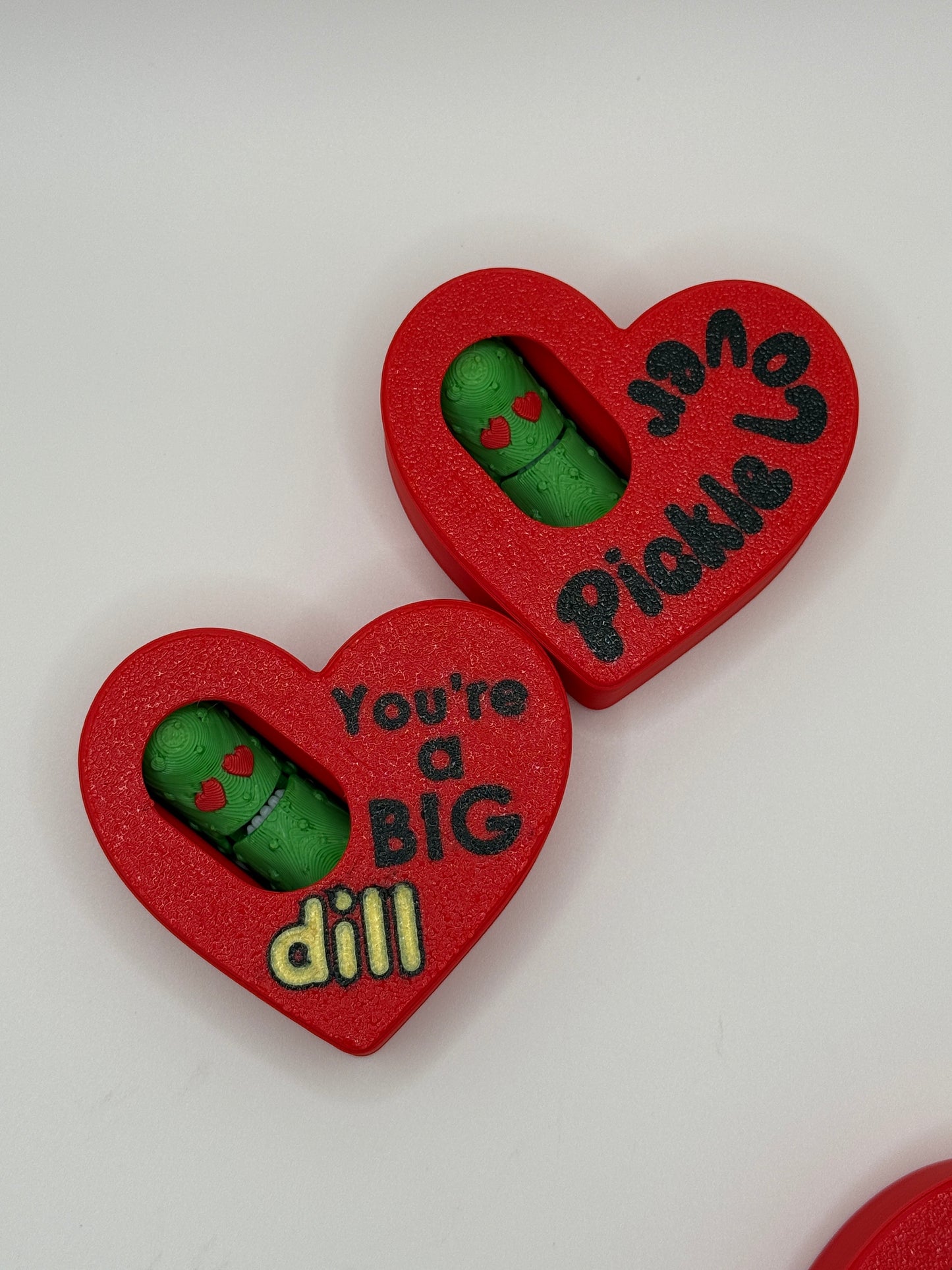 Pickle Valentines Heart Grams